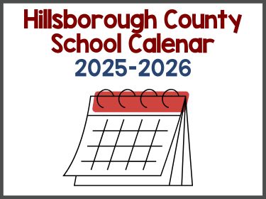  2025 - 2026 School Calendar